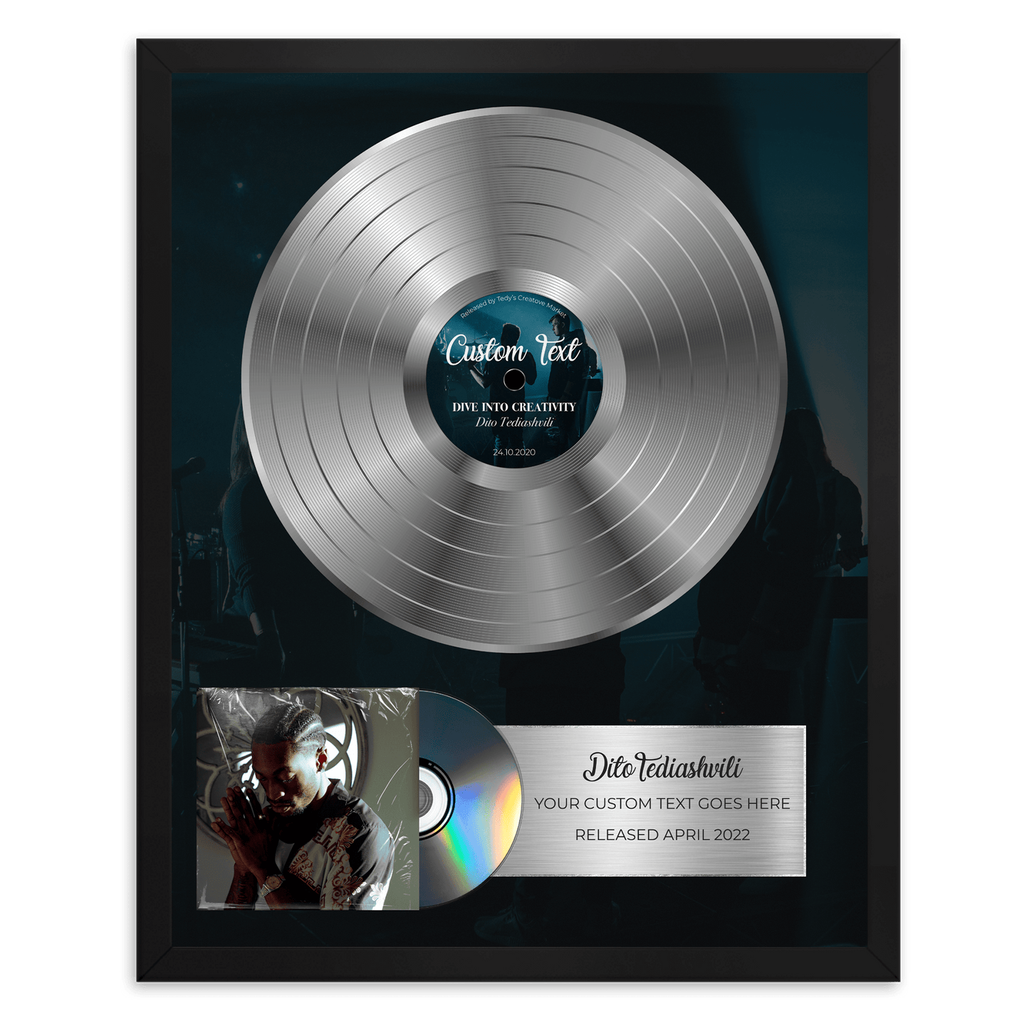 Gift For Music lovers | Personalized Vinyl Record