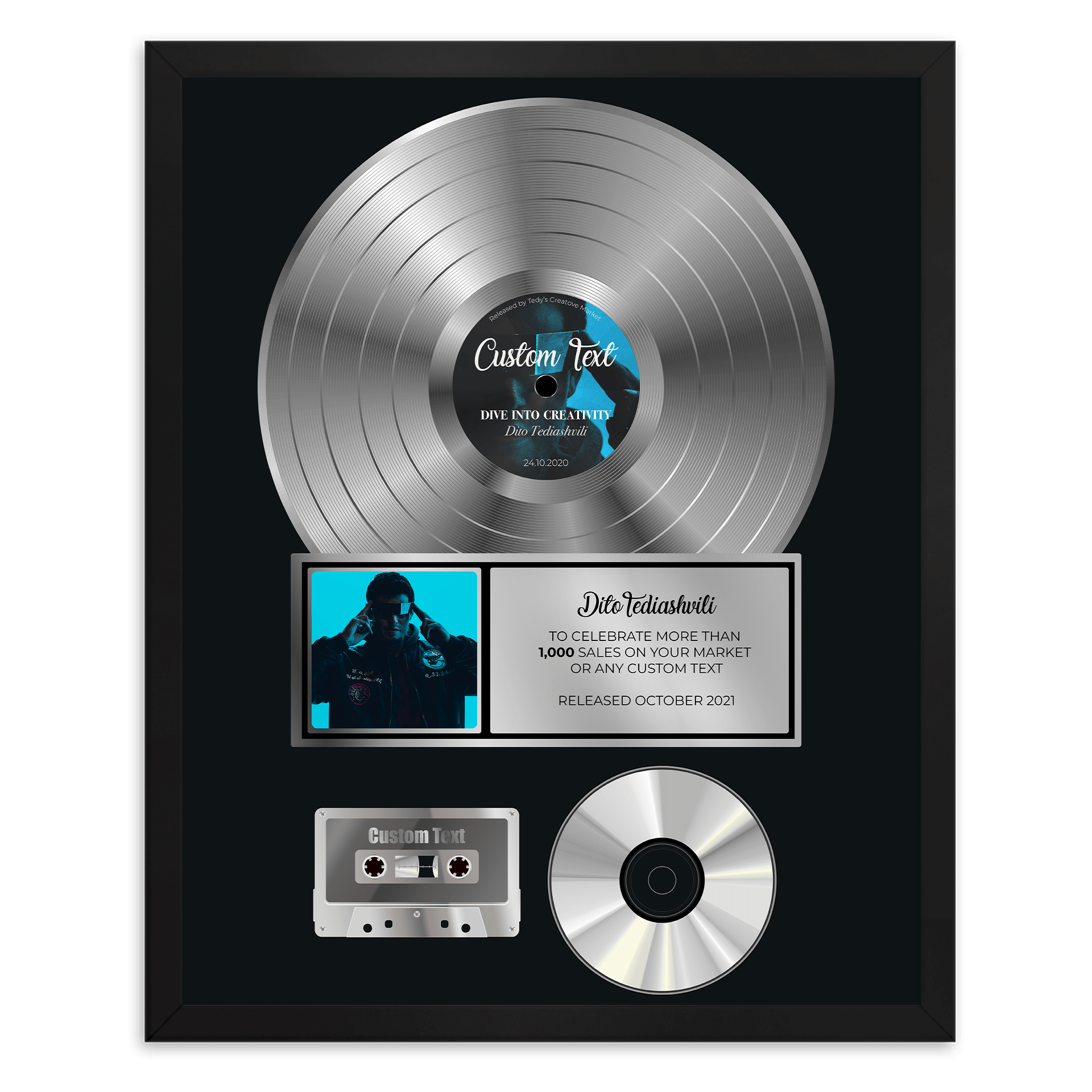 8x10 Platinum Album