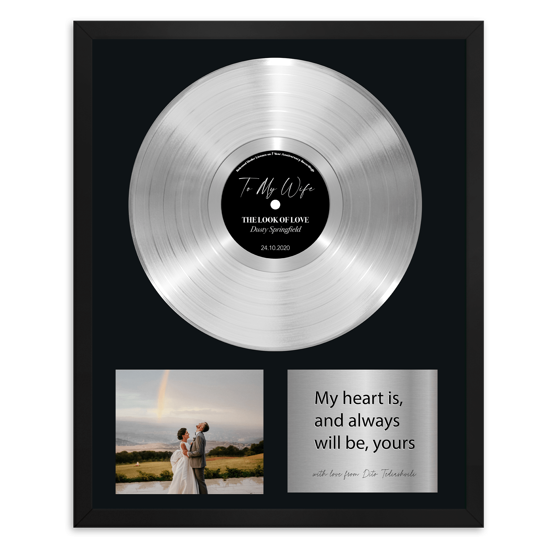 Gold Silver Platinum Award - Custom Vinyl Records