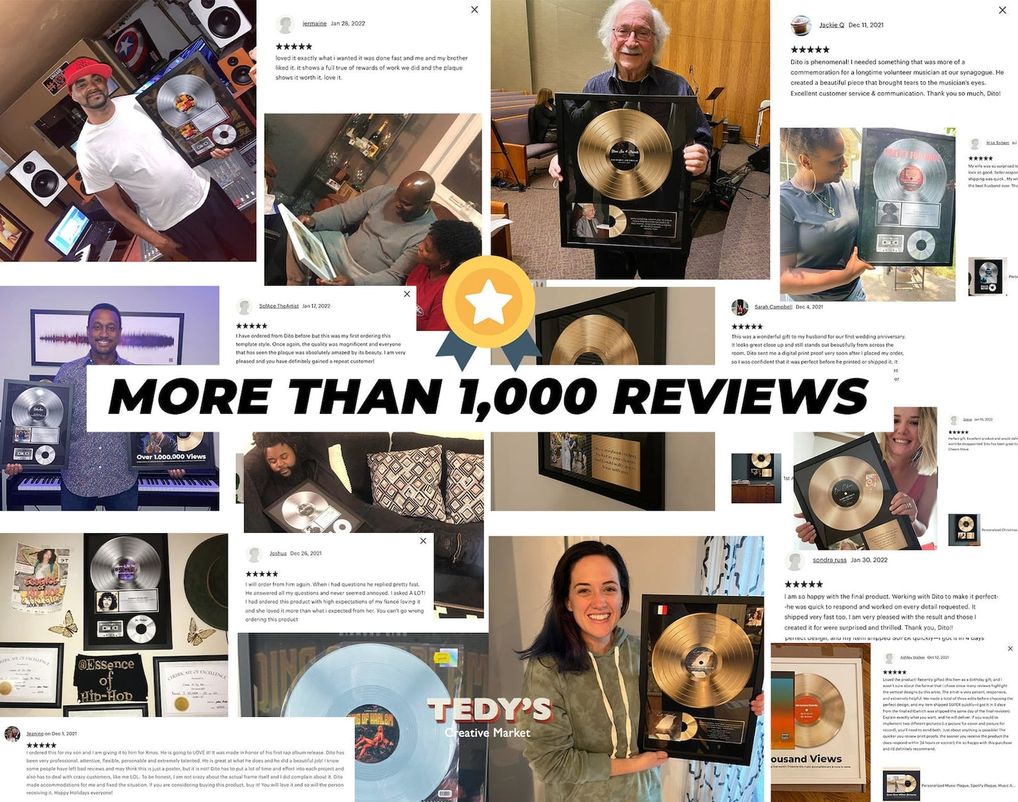 Custom Vinyl Record Gift - 1st Anniversary