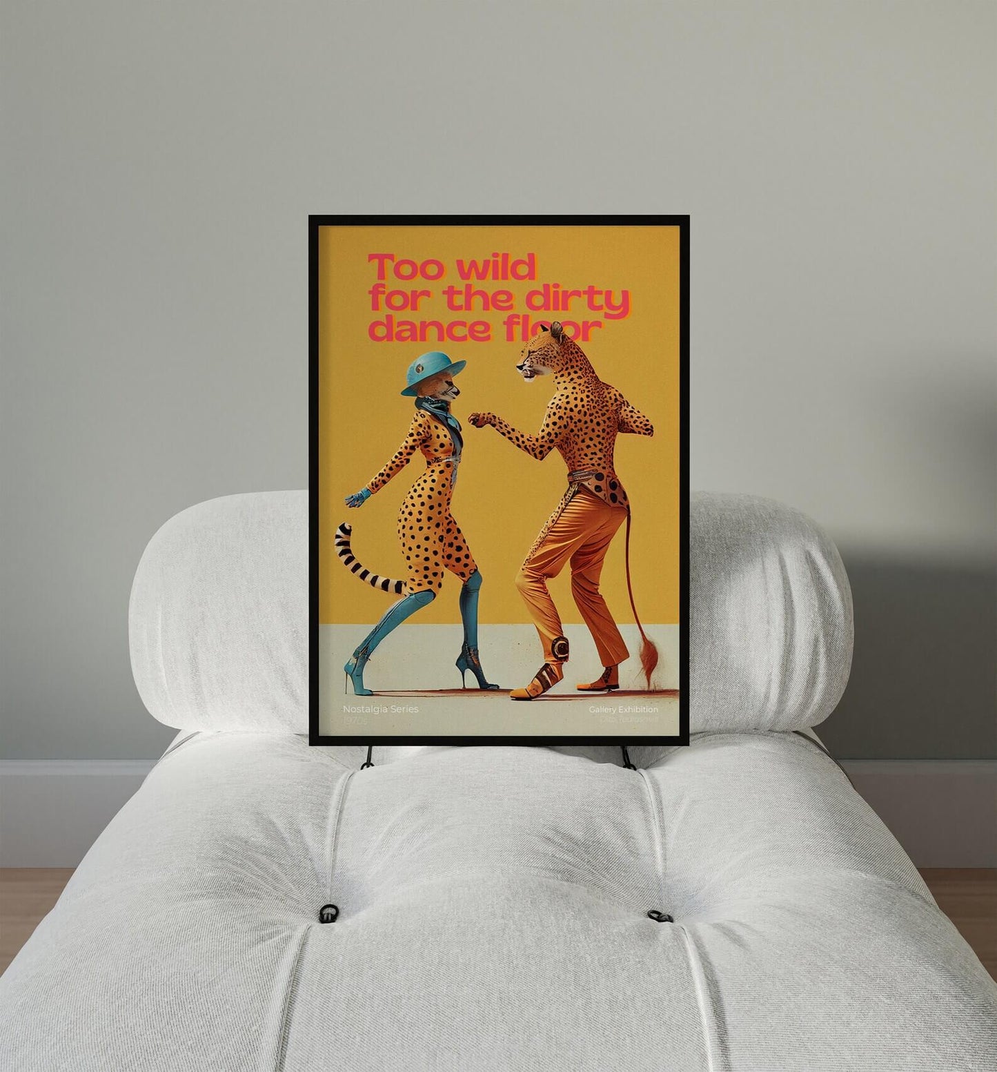 cheetah wall art