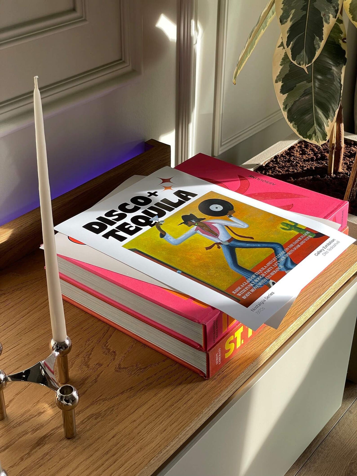 disco tequila poster