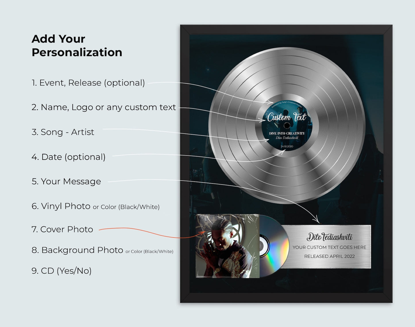 platinum vinyl record