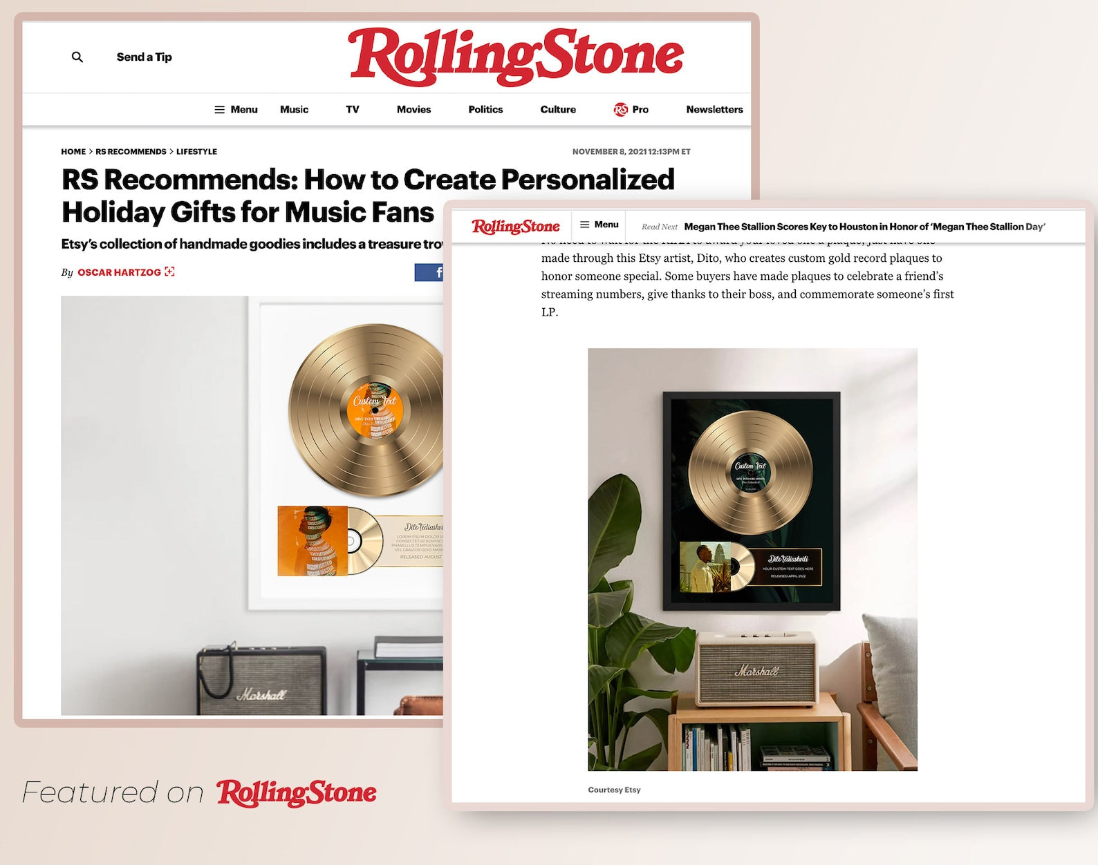 RollingStone Vinyl Record