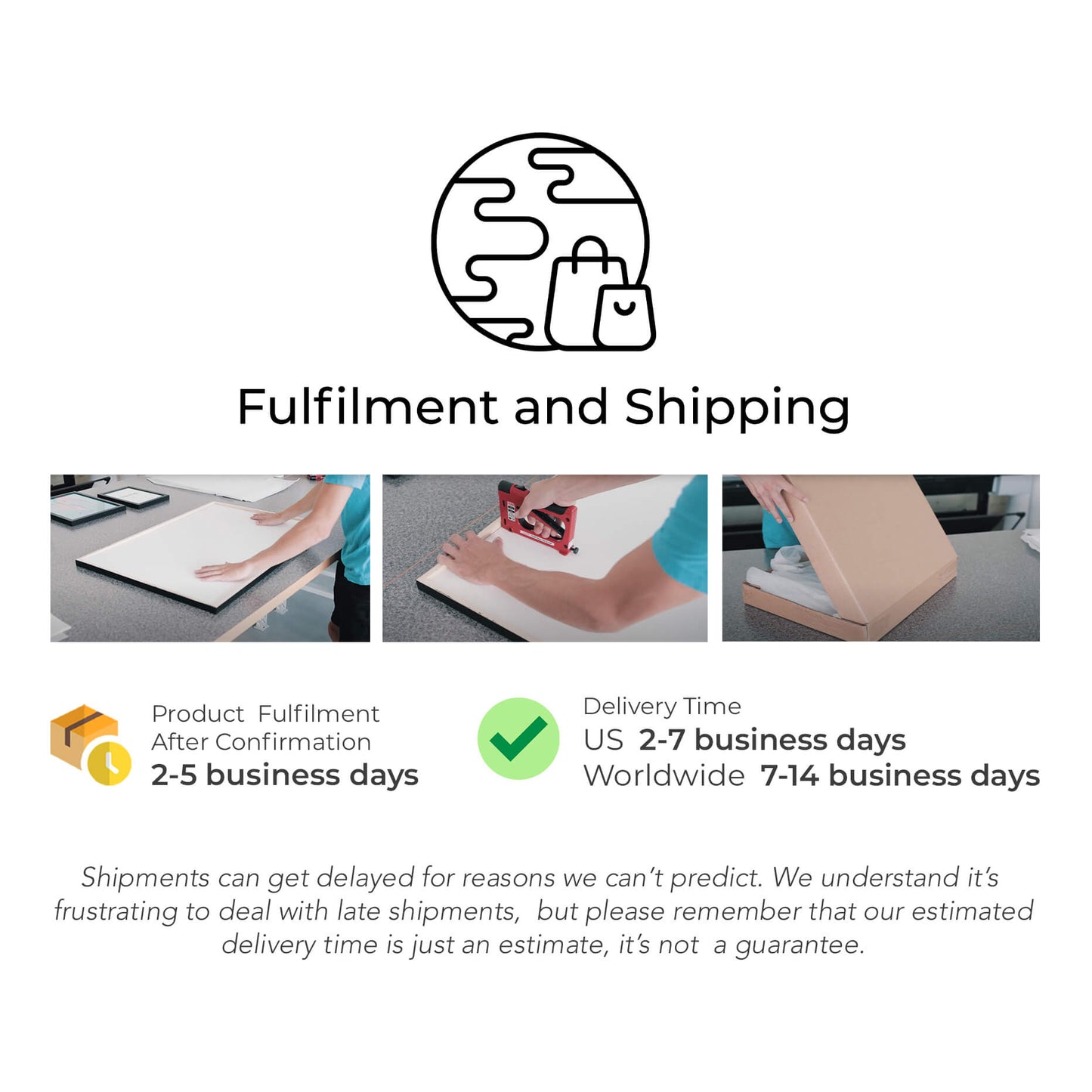 shipping vinyl record