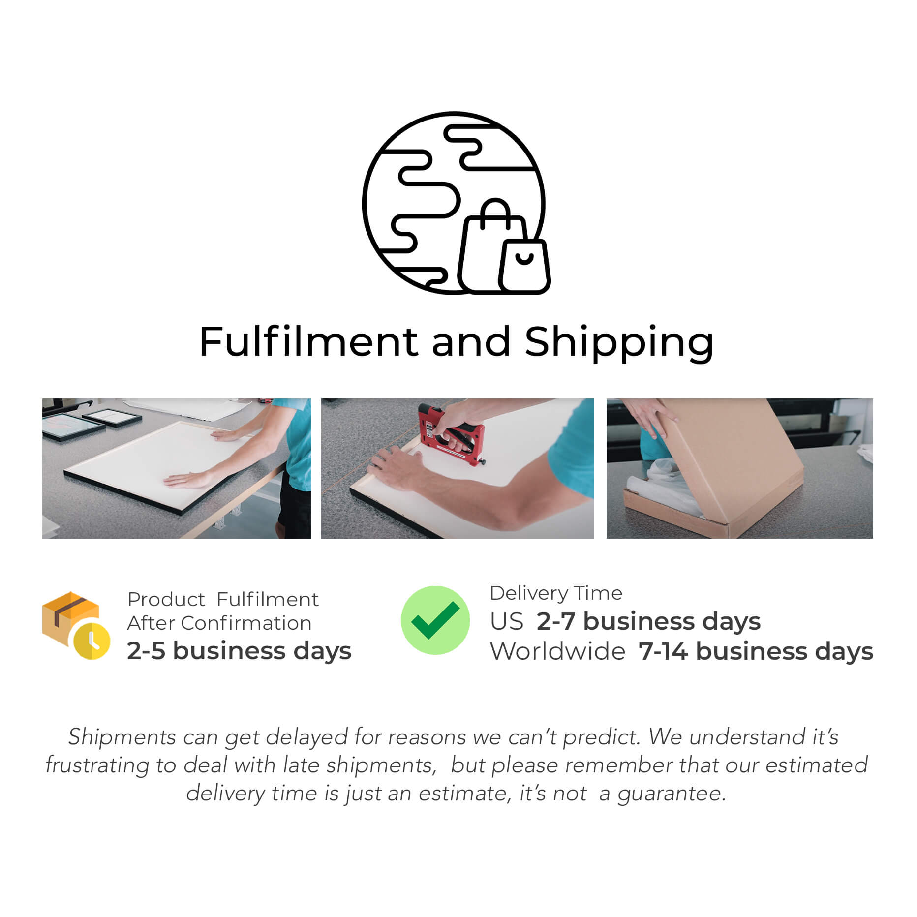 shipping vinyl record