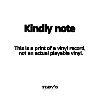 Custom Business Milestone Vinyl Record Frame – Commemorative Achievement Award Plaque