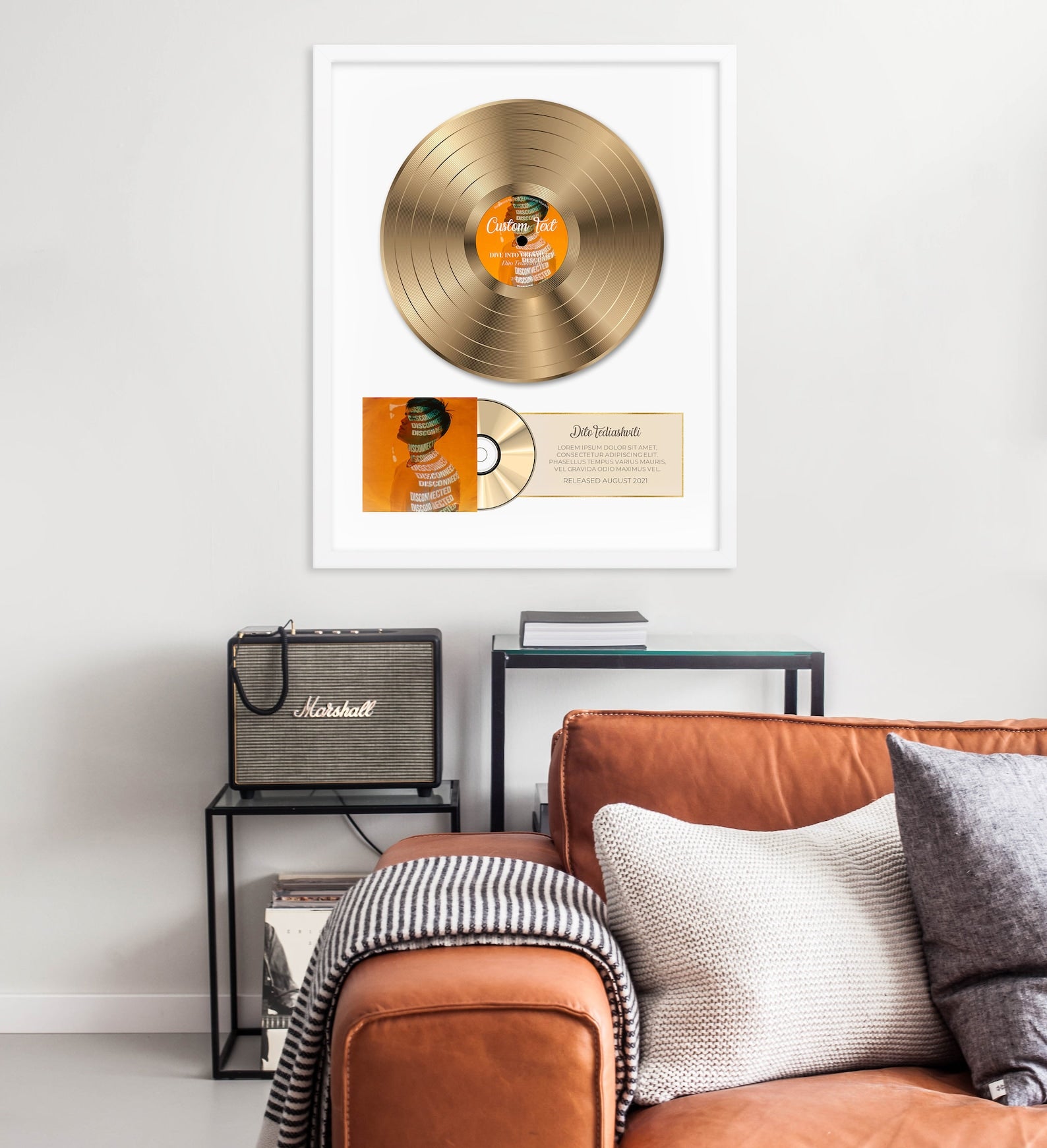 Gold Record Personalized