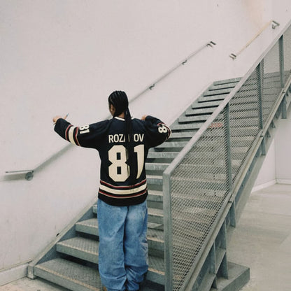 Rozanov Hockey Jersey, Heated Rivalry Inspired Shirt, Ilya Rozanov, Hockey Romance